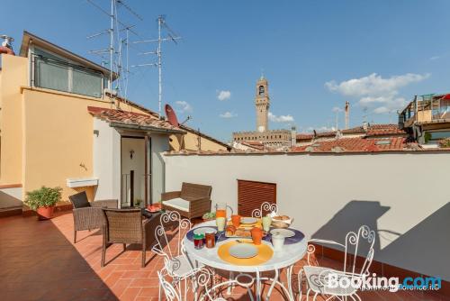 Appartement met terras. Ideaal voor groepen