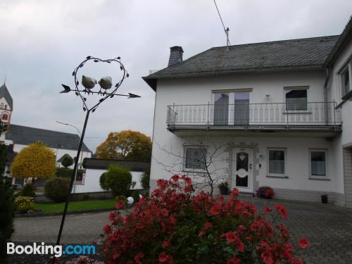 Geräumige Wohnung in Uersfeld. Mit Kinderbett