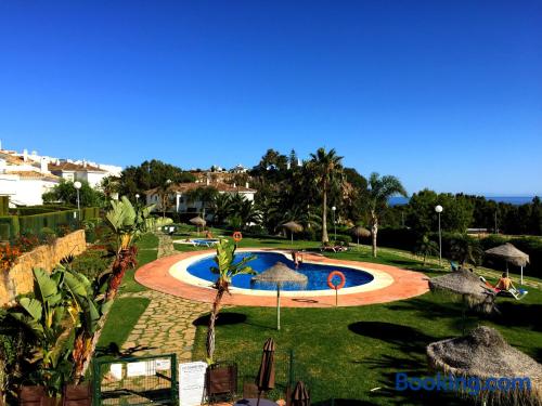 Terrace and internet place in Estepona with two bedrooms