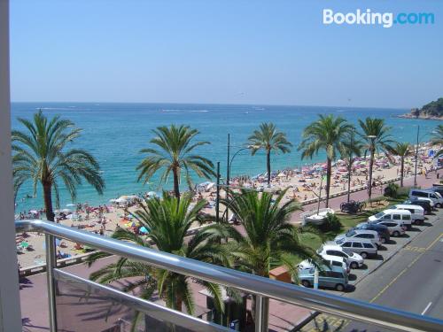 Lloret de Mar from a best location with heating and internet