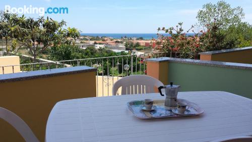 1 bedroom apartment in La Caletta. Enjoy your terrace