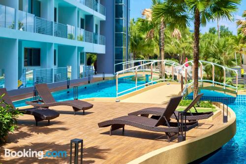 Apartamento para famílias em Praia de Jomtien