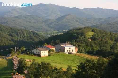 Apartamento em Compiano. Terraço!