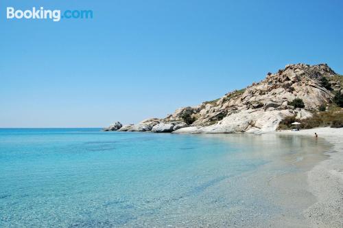 Apartamento con piscina en Mikri Vigla