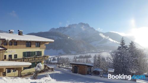 Home in Hochfilzen. Enjoy your terrace