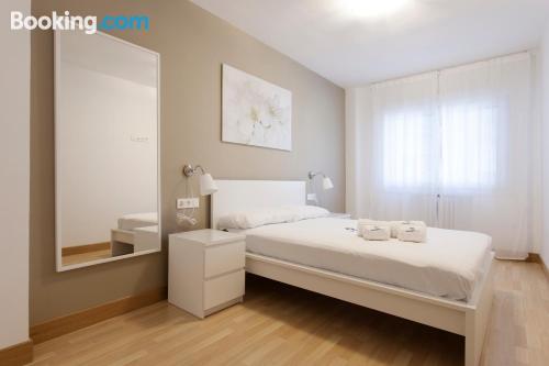 Apartamento en San Sebastián con calefacción y conexión a internet