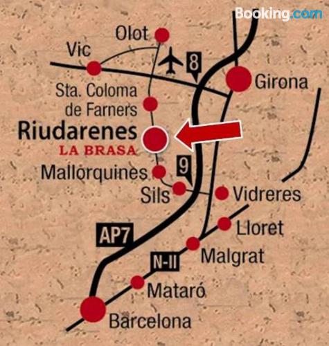 Riudarenes, dans une excellente position. Idéal pour une personne