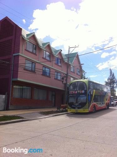 Puerto Natales aan zijn voeten! Verwarming en Wifi