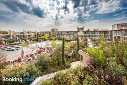 Apartamento com terraço, perto do centro de Bardolino