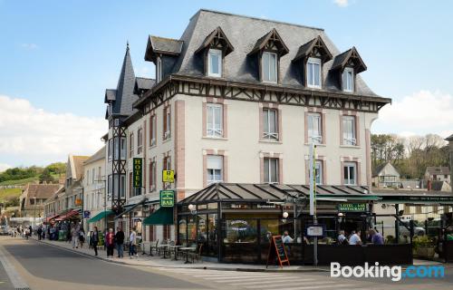 Place for two in center of Arromanches-les-bains