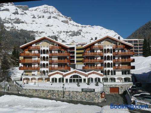 Apartamento en Leukerbad con calefacción y internet