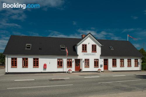 Welkom bij Vorbasse! Terras en internet