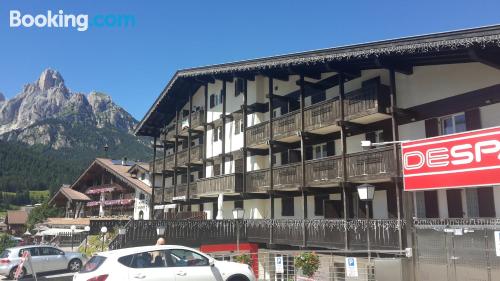 Terrace and wifi home in Pozza di Fassa in incredible location