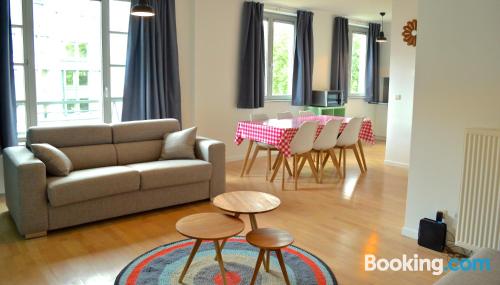 1 bedroom apartment in Brussels with heat and internet