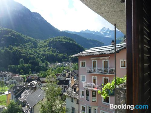 Wohnung mit Balkon. In Baceno