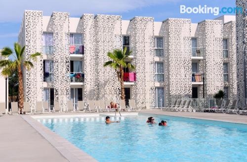 One bedroom apartment in Cap d'Agde. Air-con!