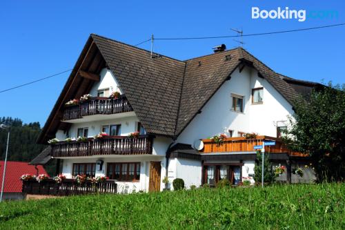 Appartement avec terrasse. Chauffage