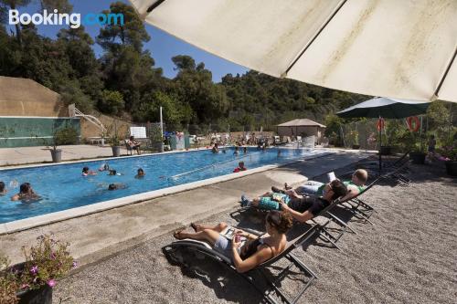 Home with swimming pool. For two