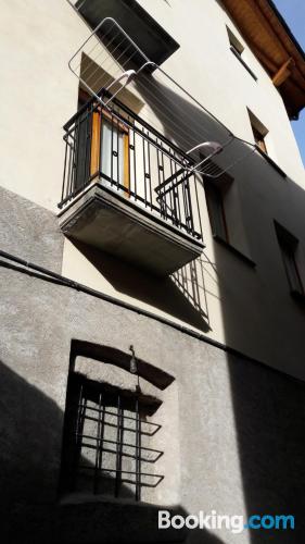 Apartamento con terraza y internet