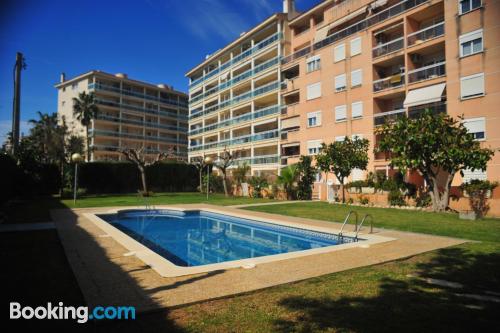 Piscina y internet en Cambrils. ¡80m2!