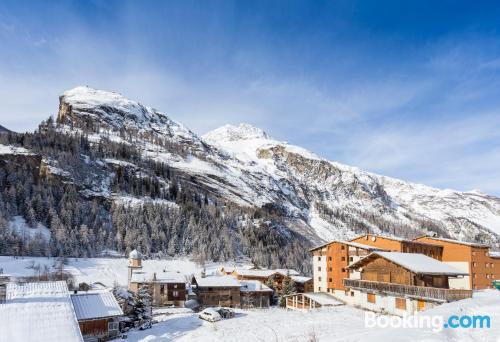 Tignes aan zijn voeten! Verwarming en Wifi