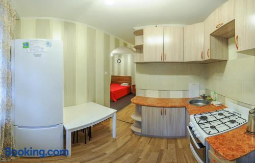 Appartement voor twee mensen. Welkom bij Omsk!.