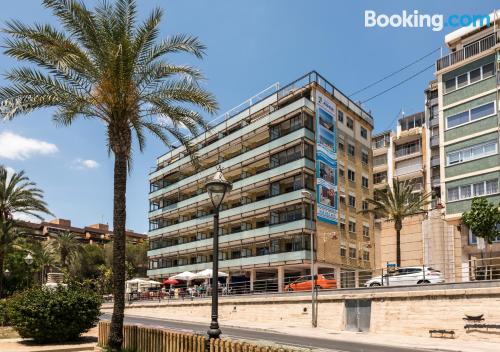 Central location in Benidorm. Great for groups