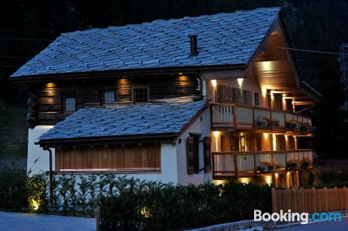 Wohnung in Gressoney-Saint-Jean. Terrasse!