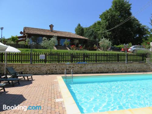 Experience in Gubbio with terrace and pool