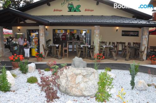 Ferienwohnung mit Terrasse und Internet. Haustier erlaubt