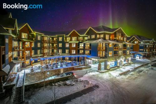 Appartement avec piscine. Canmore à vos pieds