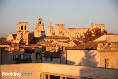 Avignon aan zijn voeten! Verwarming en Wifi