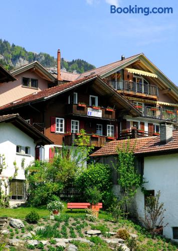 Grand appartement à Brienz. Chauffage