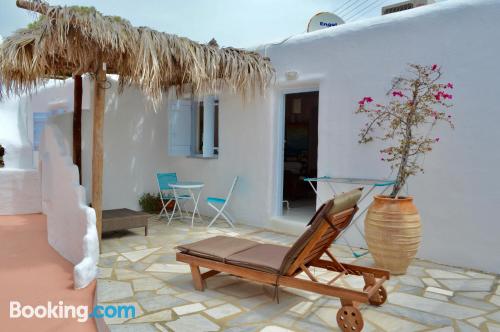 1 bedroom apartment in Tourlos. Terrace!