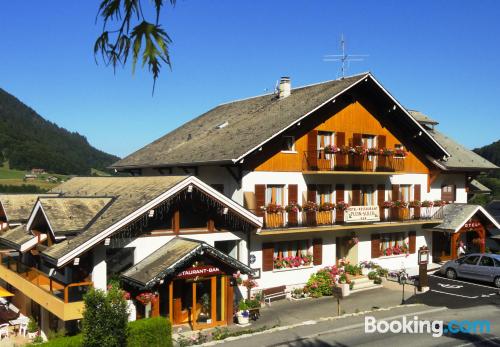 Ferienwohnung mit pool. In Vacheresse