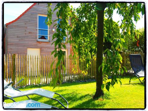 Ferienwohnung für Gruppen in Ellezelles. Terrasse!