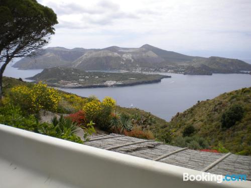 Praktische Ferienwohnung in Lipari. Haustier erlaubt