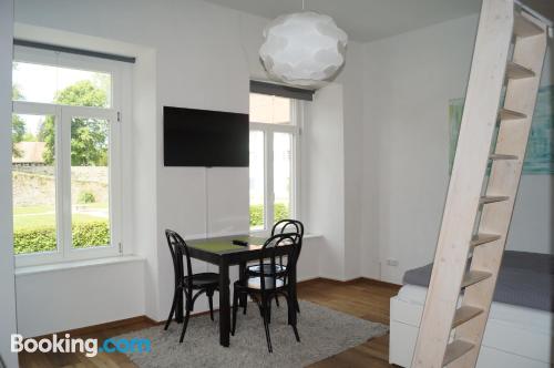 28m2 Ferienwohnung. Heizung