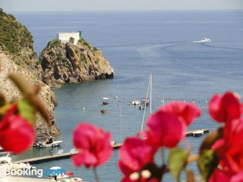 Home in Ponza. Air-con!