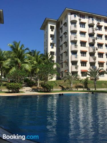 Appartement avec piscine et l'air à Port Dickson.