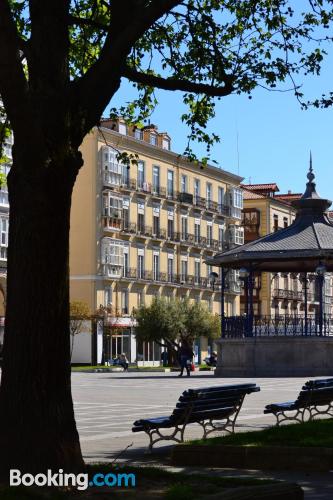 Apartamento com Wi-fi, numa posição central de Santander