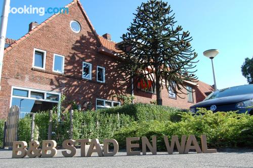 Ferienwohnung in Bergen op Zoom. Internet und Balkon