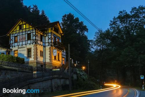 Ferienwohnung mit Balkon. Für Familien