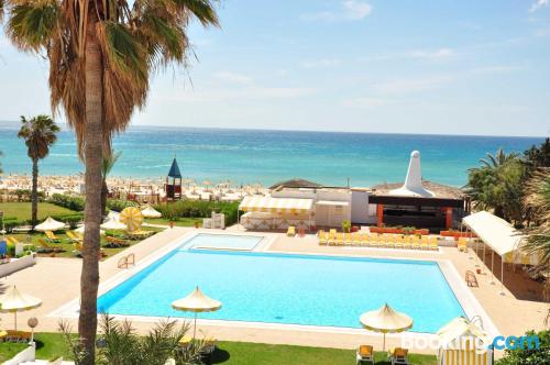 Baby friendly place in Hammamet with terrace