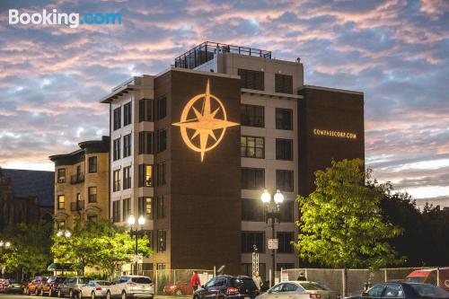 Apartamento com piscina em Boston