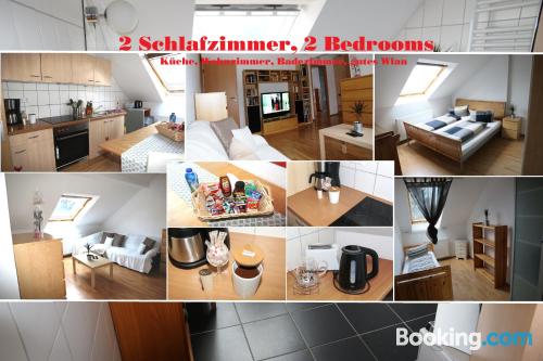 Apartamento com Wi-fi em Krefeld