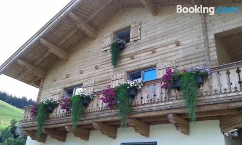 Appartement chiens bienvenus à Leogang. Parfait!