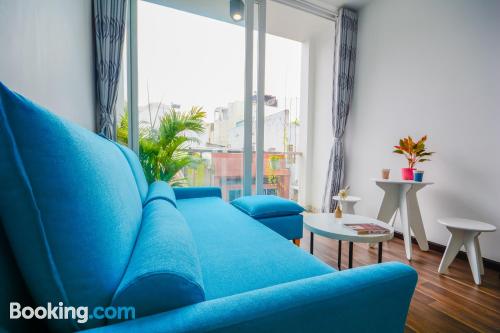 Apartamento con vistas y internet en Ho Chi Minh. ¡Práctico!