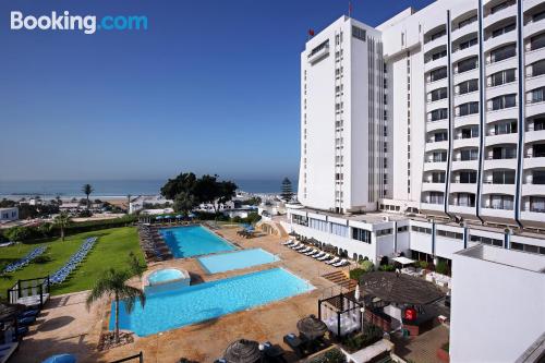 Apartamento en Agadir con piscina y vistas