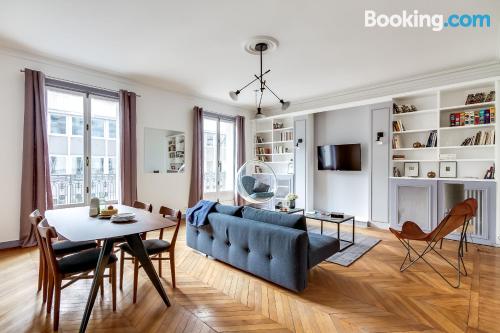 Apartment in Paris with heating and internet
